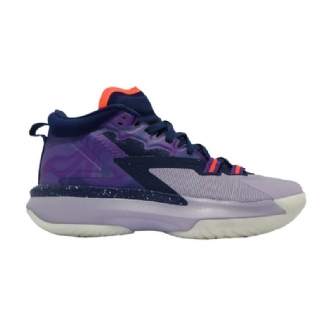 Air Jordan Zion 1 Pf Kék Lila Piros Szürke Férfi Cipők