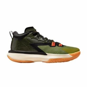 Air Jordan Zion 1 Pf Zöld Olíva Fekete Férfi Cipő