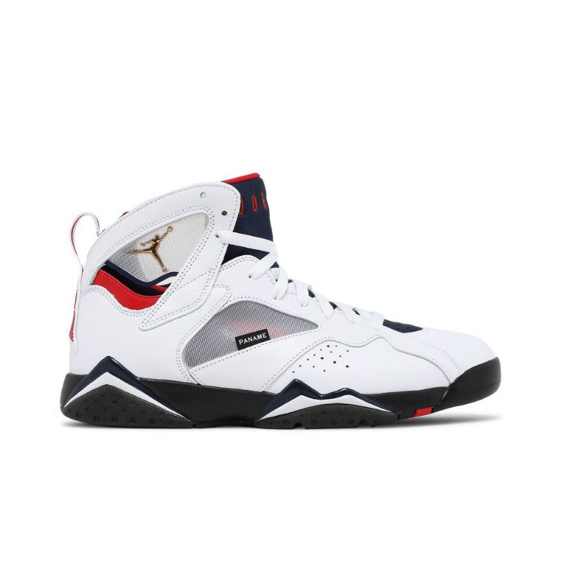 Air Jordan 7 Paris Saint-germain Retro Fehér Sötétkék Piros Férfi Cipő