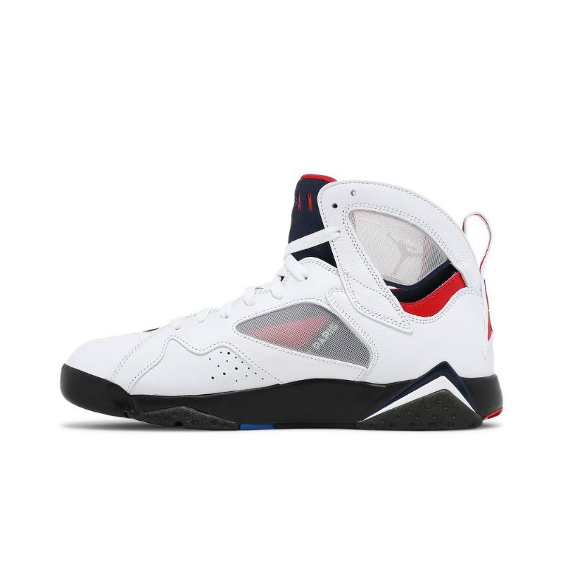 Air Jordan 7 Paris Saint-germain Retro Fehér Sötétkék Piros Férfi Cipő