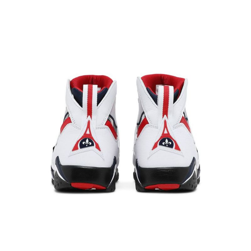 Air Jordan 7 Paris Saint-germain Retro Fehér Sötétkék Piros Férfi Cipő