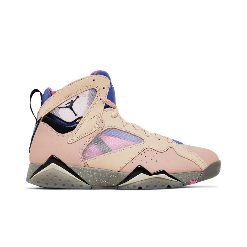 Air Jordan 7 Retro Se Barna Lila Rózsaszín Fekete Férfi Cipő