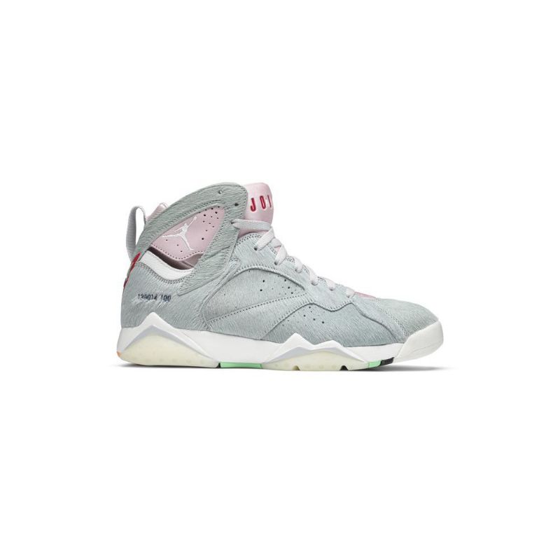 Air Jordan 7 Retro Se Szürke Rózsaszín Fehér Férfi Cipő