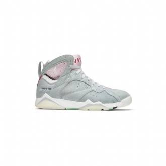 Air Jordan 7 Retro Se Szürke Rózsaszín Fehér Férfi Cipő