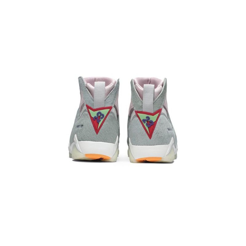 Air Jordan 7 Retro Se Szürke Rózsaszín Fehér Férfi Cipő