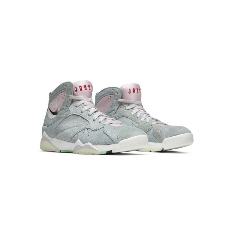 Air Jordan 7 Retro Se Szürke Rózsaszín Fehér Férfi Cipő