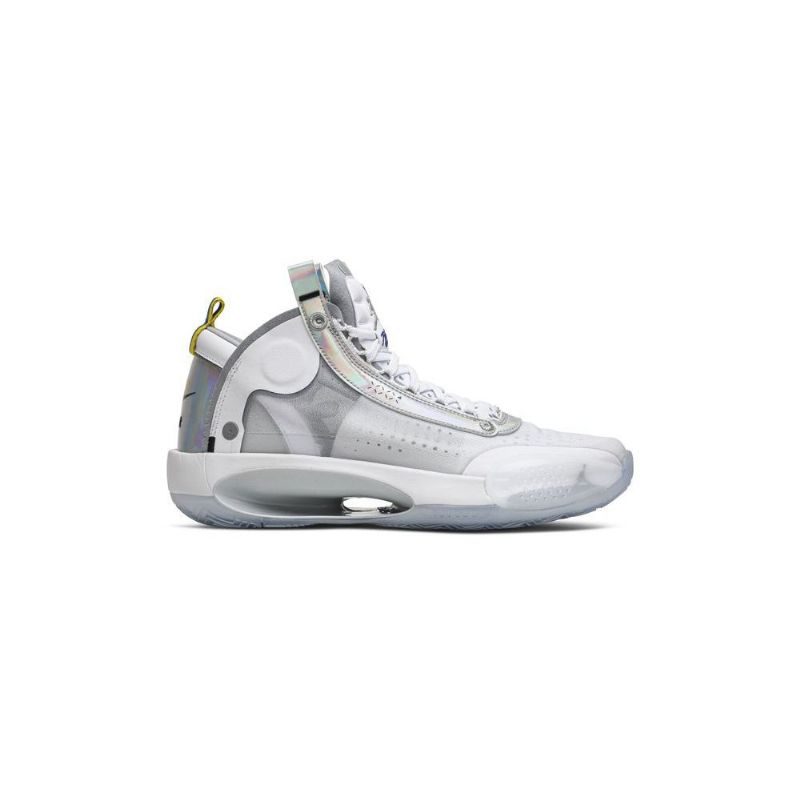 Air Jordan 34 Fehér Ezüst Férfi Cipő