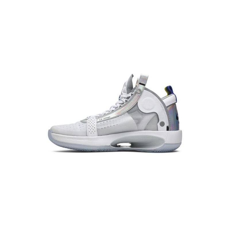 Air Jordan 34 Fehér Ezüst Férfi Cipő