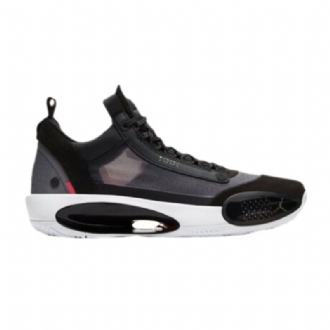 Air Jordan 34 Low Pf Fekete Szürke Férfi Cipő
