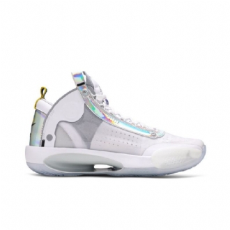 Air Jordan 34 Pf Fehér Ezüst Férfi Cipő