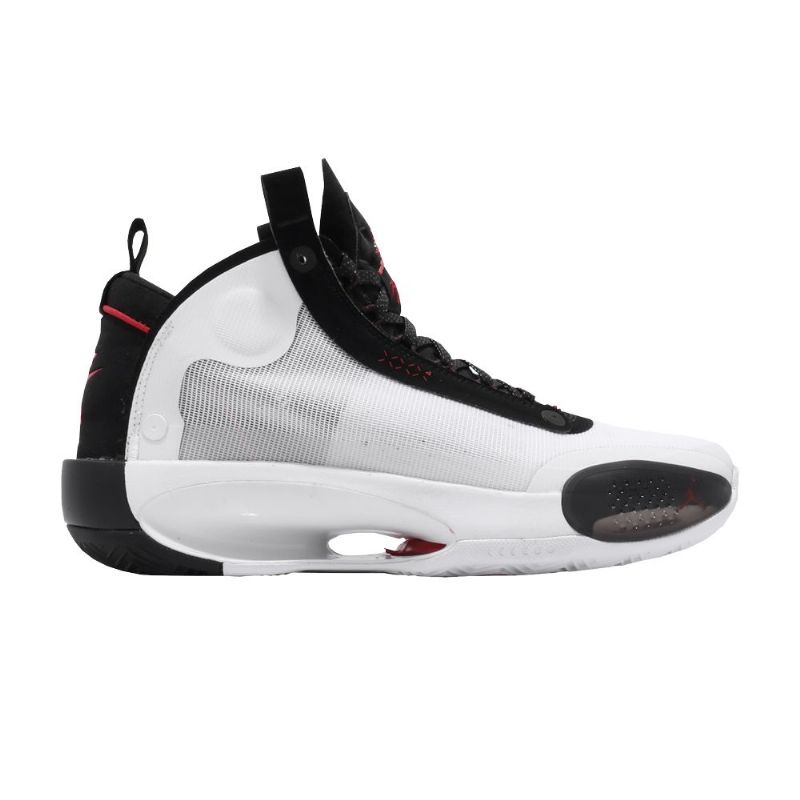 Air Jordan 34 Pf Fehér Piros Fekete Férfi Cipő