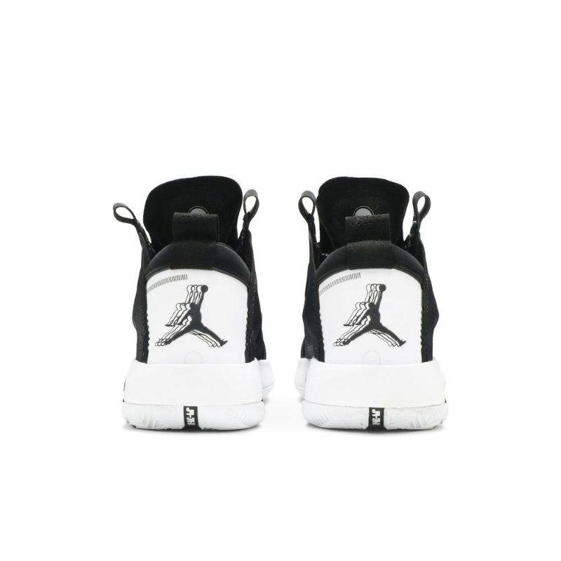 Air Jordan 34 Pf Fekete Fehér Férfi Cipő