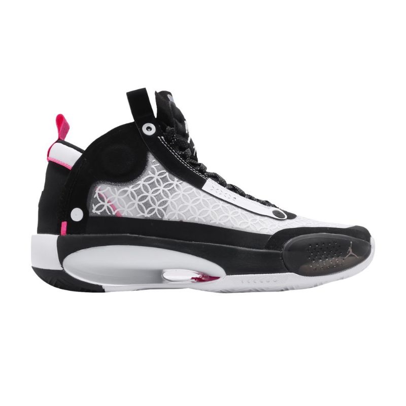 Air Jordan 34 Pf Fekete Fehér Rózsaszín Férfi Cipő