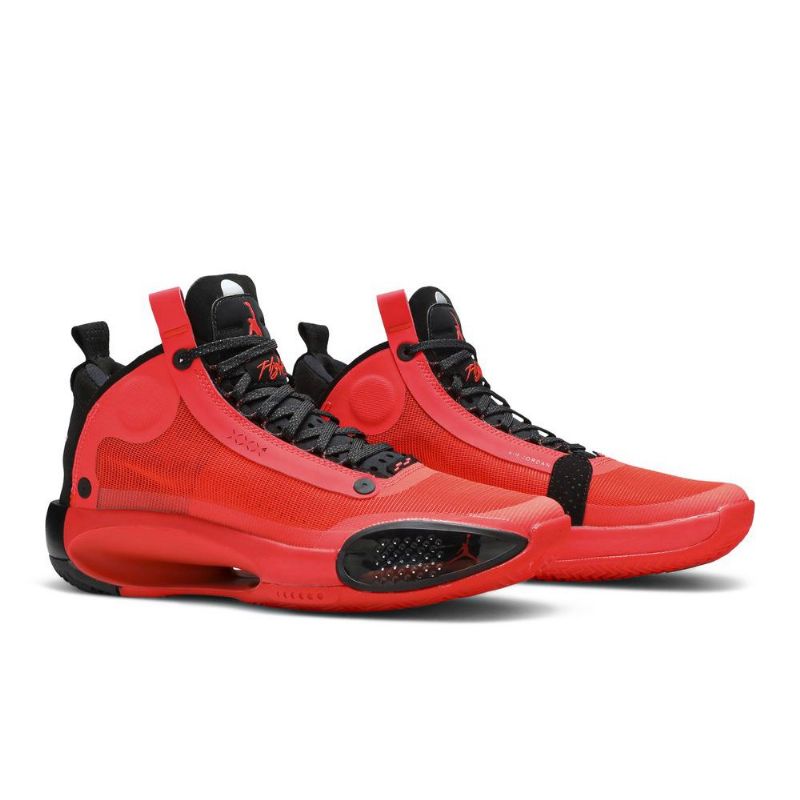 Air Jordan 34 Pf Piros Fekete Férfi Cipő