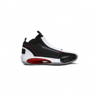 Air Jordan 34 Se Shroud Fekete-fehér Bordeaux Férfi Cipő