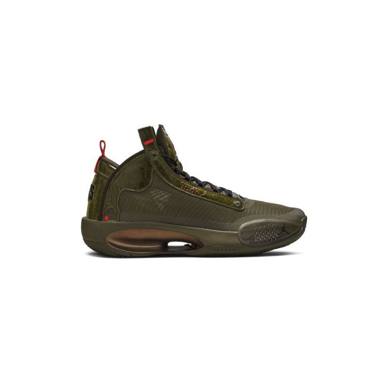 Air Jordan 34 Zion Williamson Barna Piros Férfi Cipő