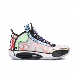Air Jordan 34 Zion Williamson Fehér Többszínű Férfi Cipő