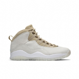 Air Jordan 10 Solefly Retro Fehér Zöld Férfi Cipő