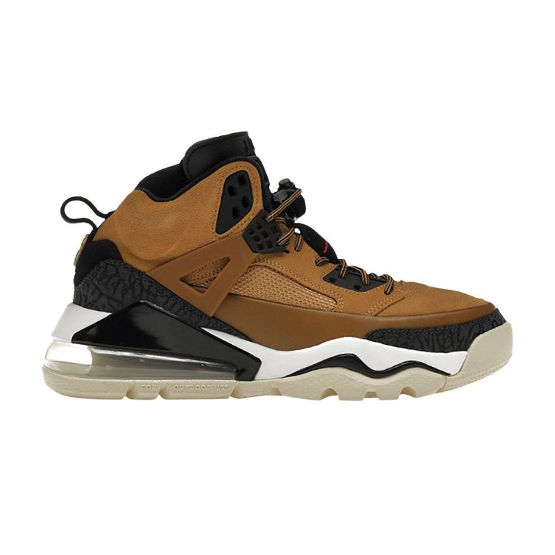 Air Jordan Spizike 270 Csizma Barna Fekete Fehér Férfi Cipő
