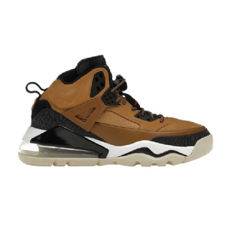Air Jordan Spizike 270 Csizma Barna Fekete Fehér Férfi Cipő