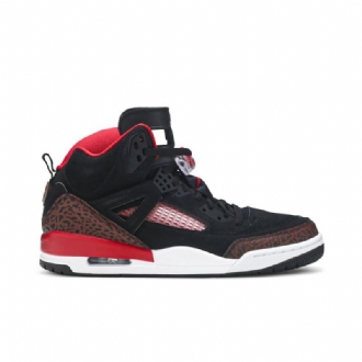 Air Jordan Spizike Fekete Piros Fehér Férfi Cipők