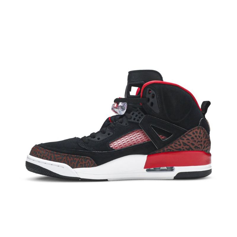 Air Jordan Spizike Fekete Piros Fehér Férfi Cipők