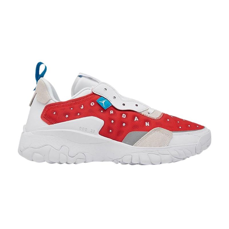 Air Jordan Delta 2 Piros Fehér Szürke Kék Férfi Cipők
