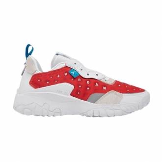 Air Jordan Delta 2 Piros Fehér Szürke Kék Férfi Cipők