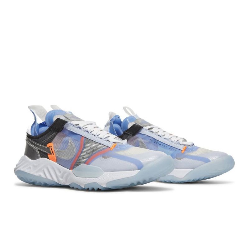 Air Jordan Delta Breathe Fehér Kék Fekete Ezüst Férfi Cipő