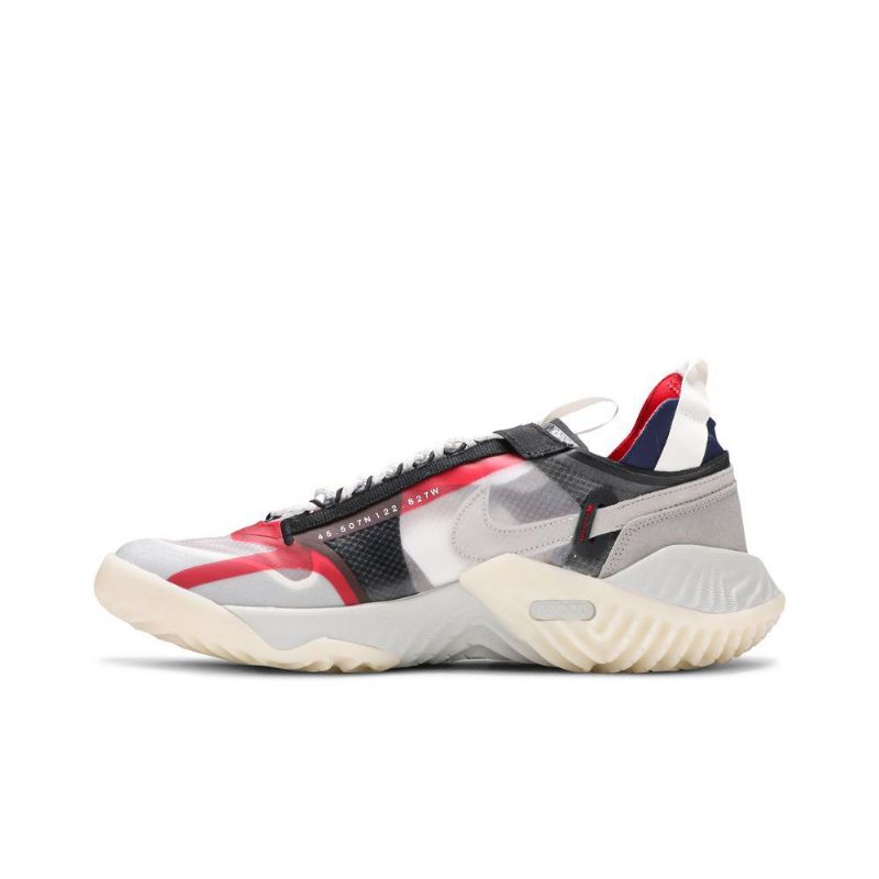 Air Jordan Delta Breathe Fehér Piros Szürke Fekete Férfi Cipő