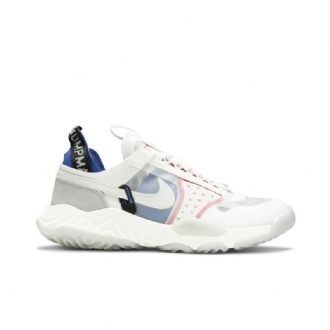 Air Jordan Delta Breathe Fehér Szürke Kék Piros Férfi Cipő