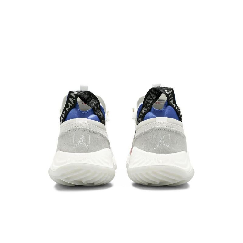 Air Jordan Delta Breathe Fehér Szürke Kék Piros Férfi Cipő