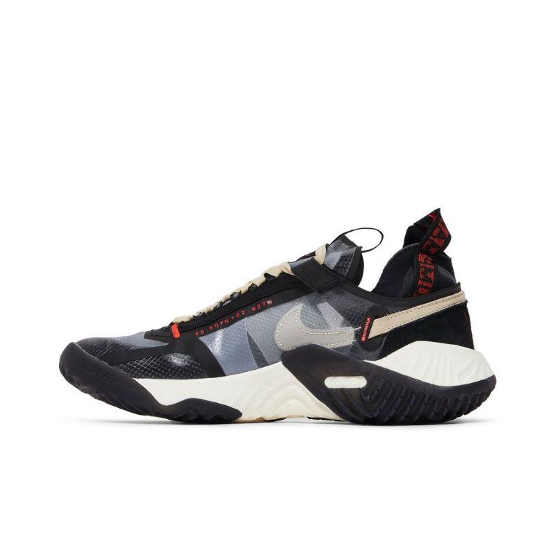 Air Jordan Delta Breathe Fekete Szürke Bézs Piros Férfi Cipő