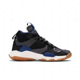 Air Jordan Delta Középfekete Szürke Kék Férfi Cipő