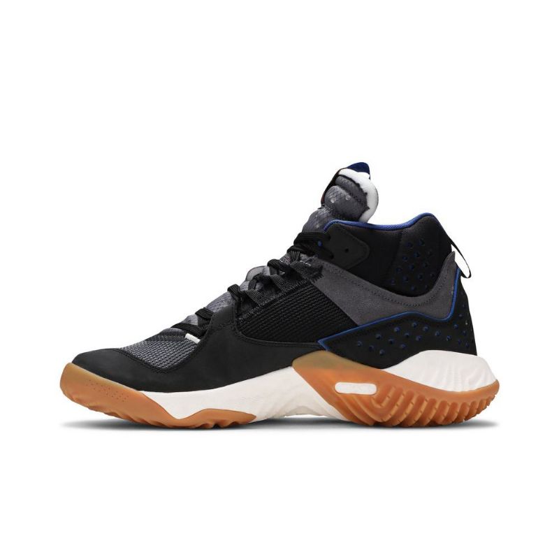 Air Jordan Delta Középfekete Szürke Kék Férfi Cipő