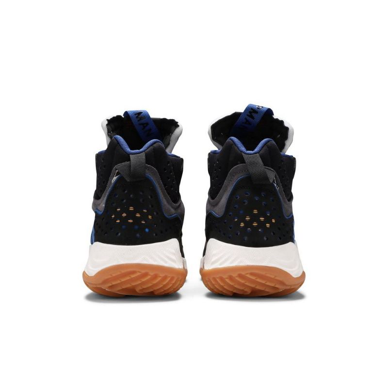 Air Jordan Delta Középfekete Szürke Kék Férfi Cipő