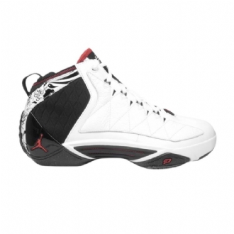 Air Jordan Cp3 Cp3.ii Fehér Fekete Piros Férfi Cipő