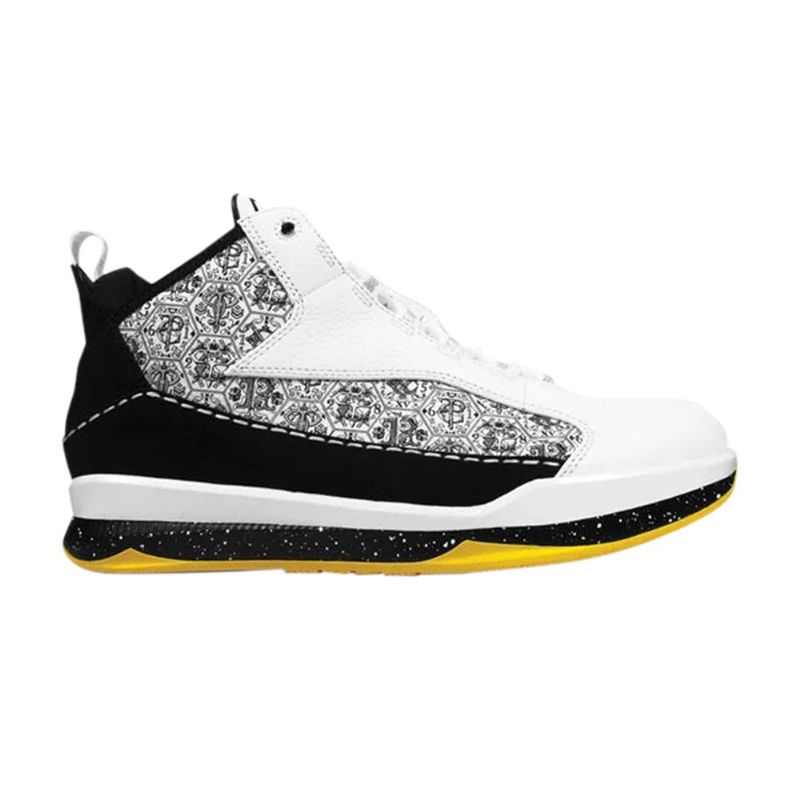 Air Jordan Cp3 Cp3.iii Fehér Sárga Fekete Férfi Cipők