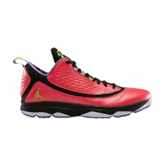 Air Jordan Cp3 Cp3.vi Ae Piros Fekete Lila Zöld Férfi Cipők