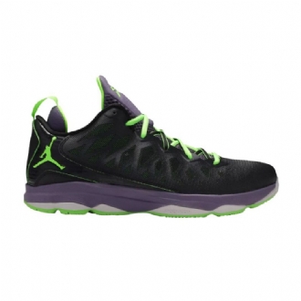 Air Jordan Cp3 Cp3.vi Fekete Zöld Lila Férfi Cipő