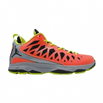 Air Jordan Cp3 Cp3.vi Narancssárga Fekete Szürke Zöld Férfi Cipő