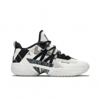 Air Jordan Westbrook One Take 2 Fehér Fekete Szürke Férfi Cipő