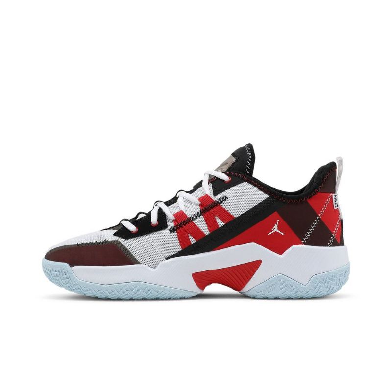Air Jordan Westbrook One Take 2 Fehér Piros Fekete Férfi Cipő