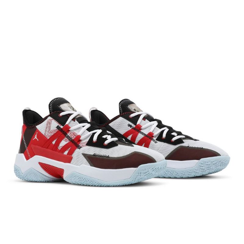 Air Jordan Westbrook One Take 2 Fehér Piros Fekete Férfi Cipő