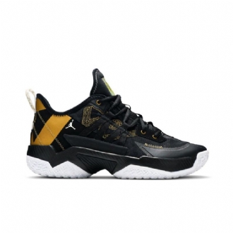 Air Jordan Westbrook One Take 2 Fekete Arany Fehér Férfi Cipő