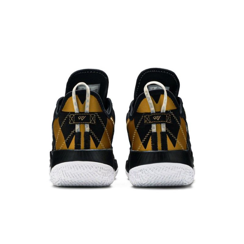 Air Jordan Westbrook One Take 2 Fekete Arany Fehér Férfi Cipő