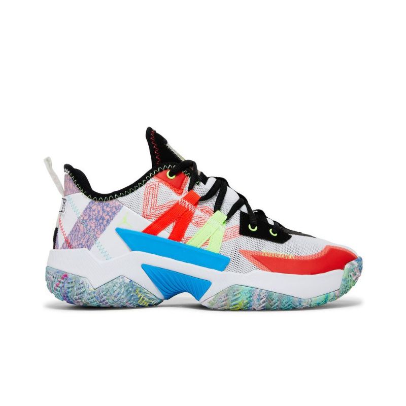 Air Jordan Westbrook One Take 2 Pf Fehér Többszínű Férfi Cipő