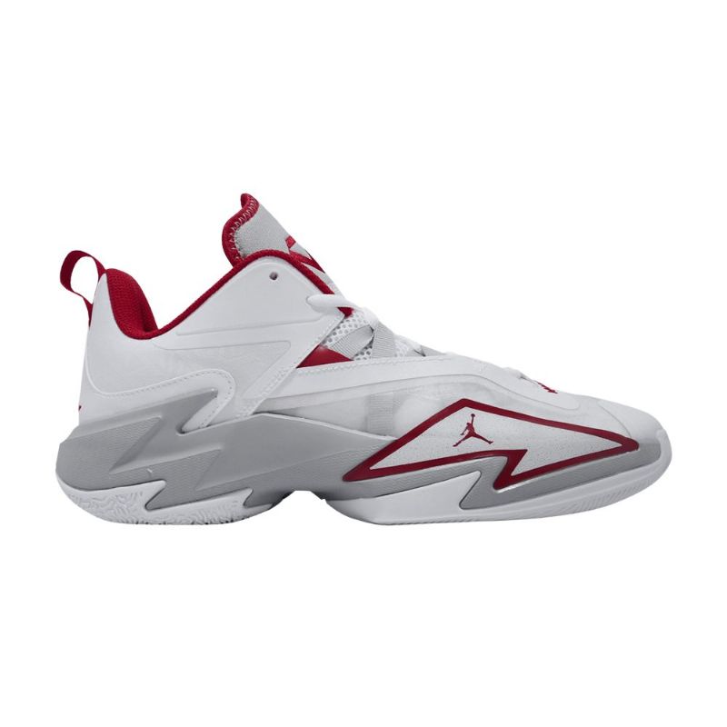 Air Jordan Westbrook One Take 3 Pf Fehér Szürke Piros Férfi Cipő