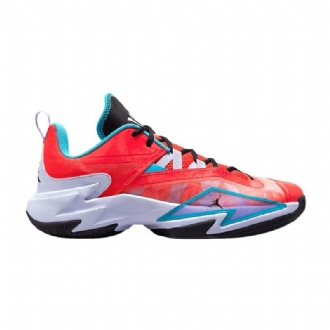 Air Jordan Westbrook One Take 3 Piros Fekete Kék Lila Férfi Cipő