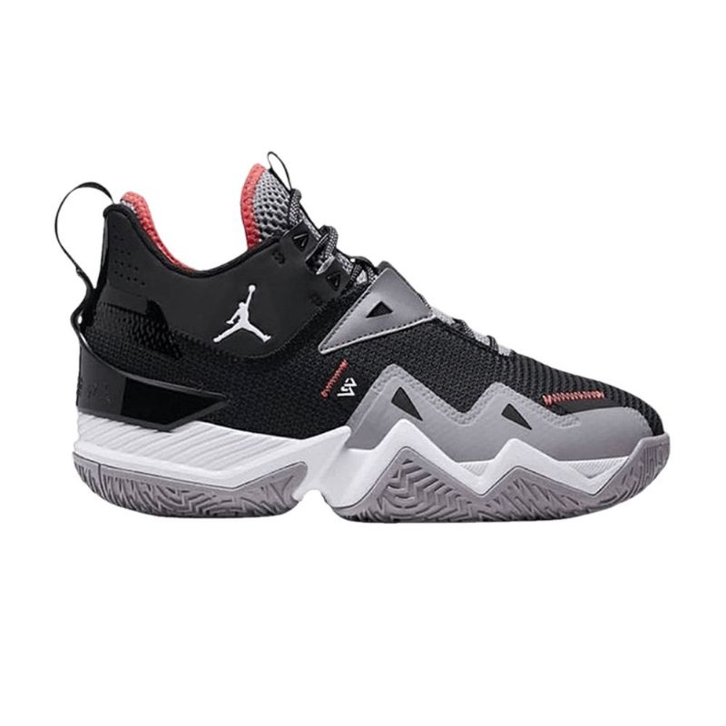 Air Jordan Westbrook One Take Fekete Szürke Rózsaszín Férfi Cipő